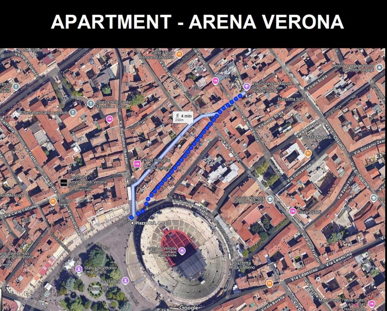 Arena Suite Mazzini Verona Centro Exterior photo